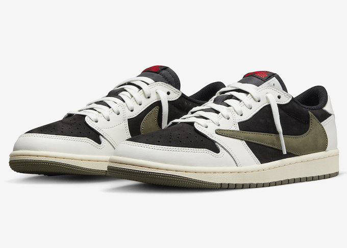 Travis Scott Air Jordan 1 Low Olive DZ4137-106 - The Drop Date