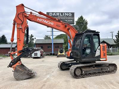 2017 Hitachi ZX135US-6 Excavator For Sale, 5,550 Hours | Snohomish