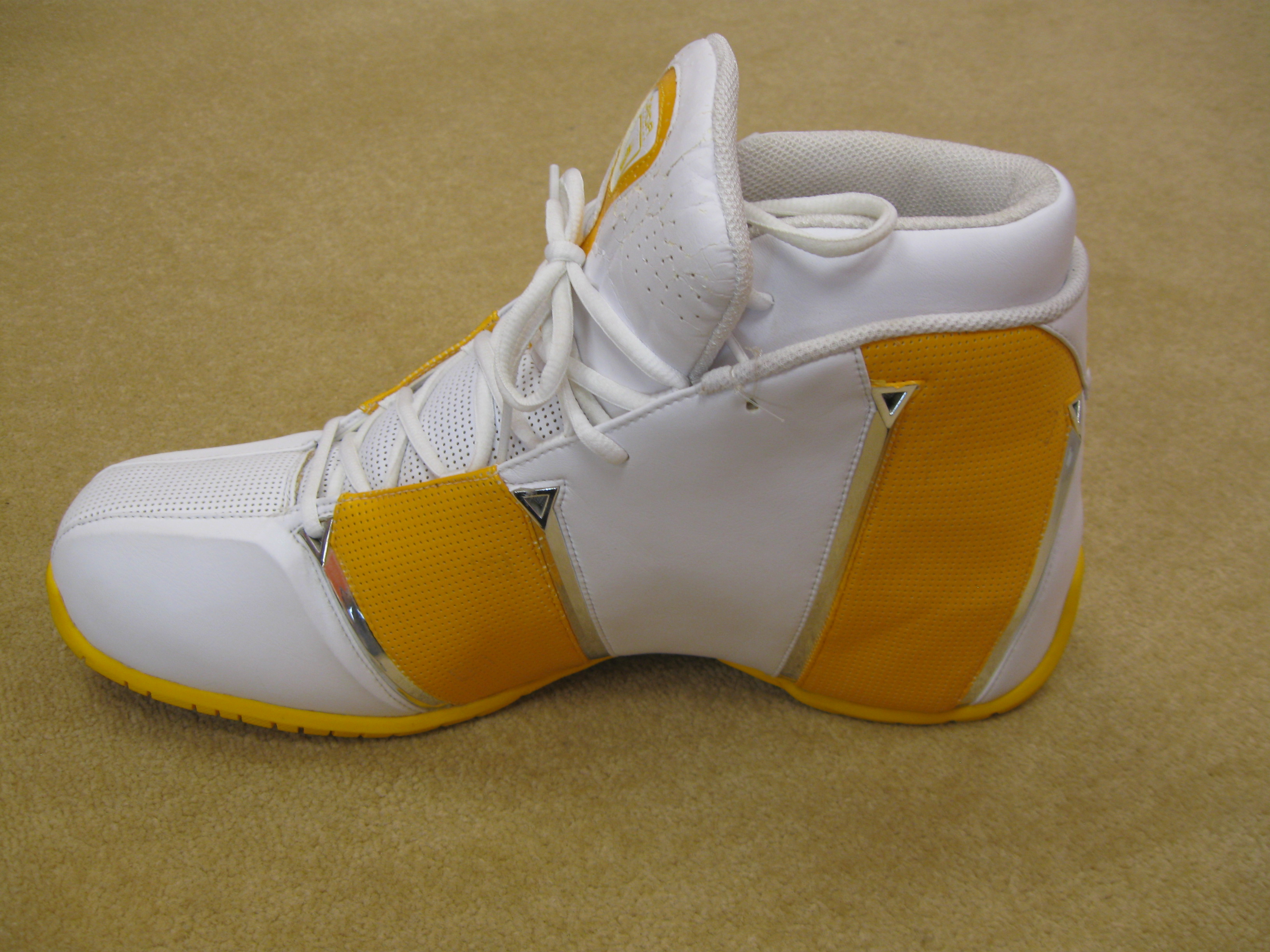 Charitybuzz: liveBID! Karl Malone LA Lakers Autographed Shoe!