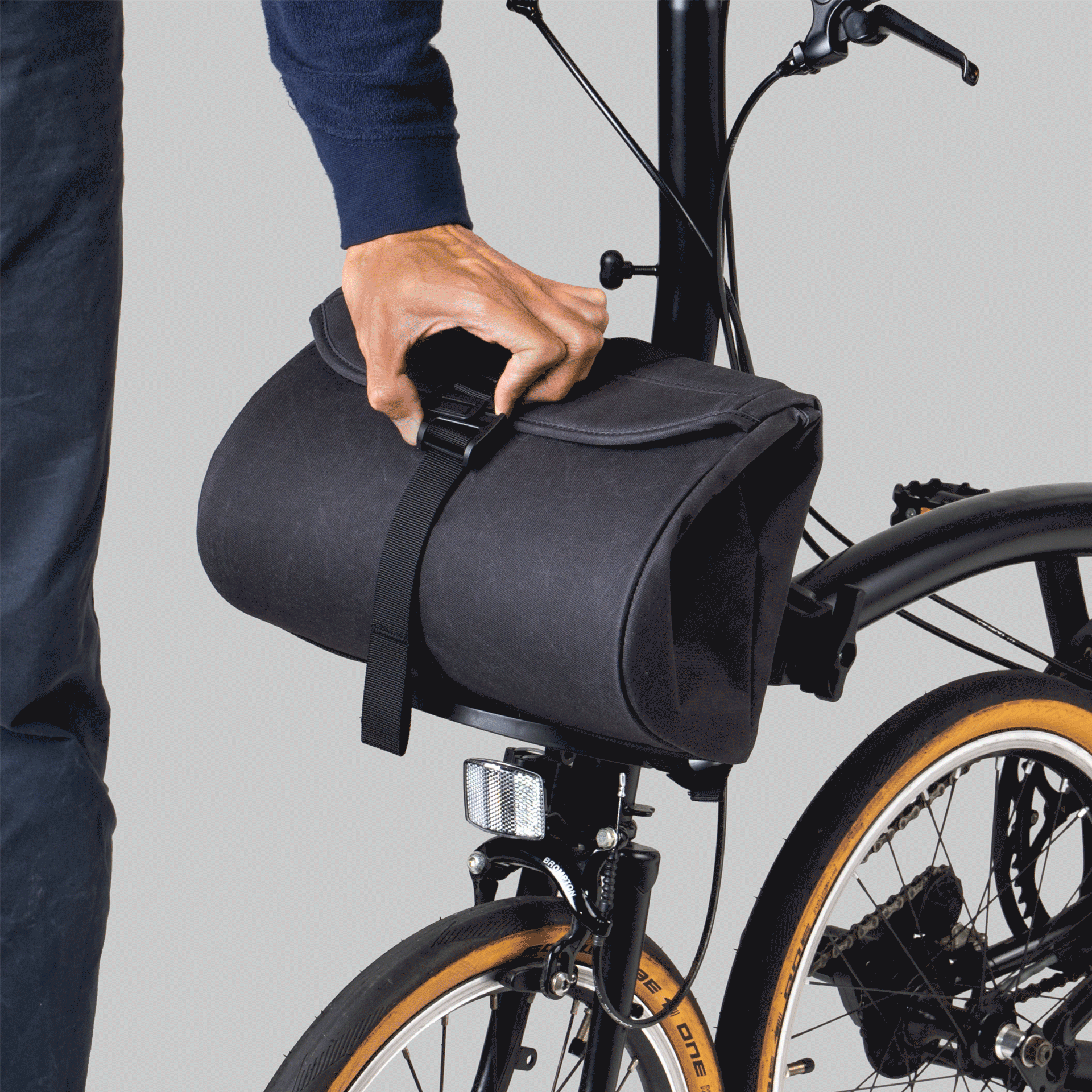 Y-Bag Brompton 用キャリアフレームバッグ 8L（キャリアフレームは