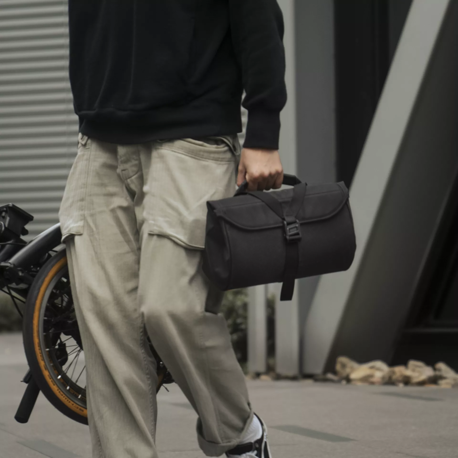 Y-Bag Brompton 用キャリアフレームバッグ 8L（キャリアフレームは