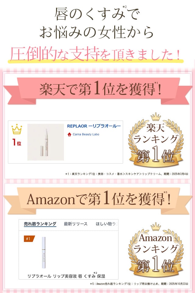 唇のくすみケア特化型リップ美容液｜リプラオール