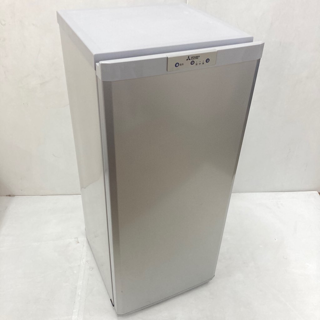 冷凍庫 フリーザー 自動霜取りファン式 三菱 121L MF-U12D-S 2018年製