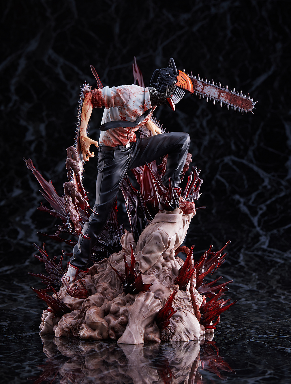 新品未開封】渋谷スクランブル 1/7 フィギュア チェンソーマン ポチタ