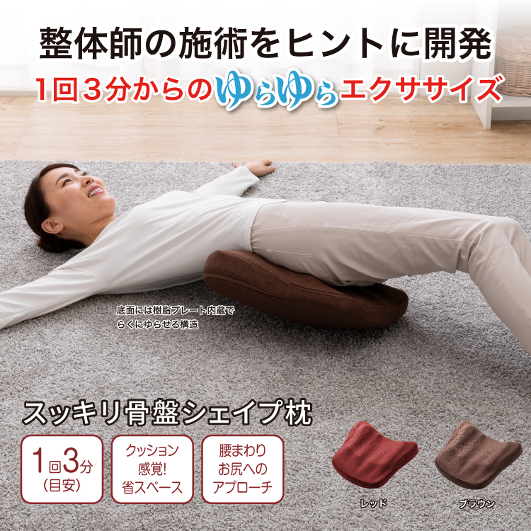 福辻式スッキリ骨盤シェイプ枕 | 【公式】プロイデアオンラインショップ