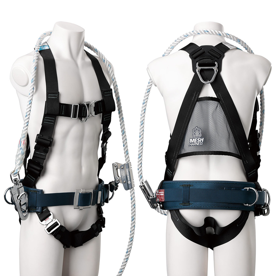 柱上用フルハーネス MHF－1050BKFD－UP－S－WP