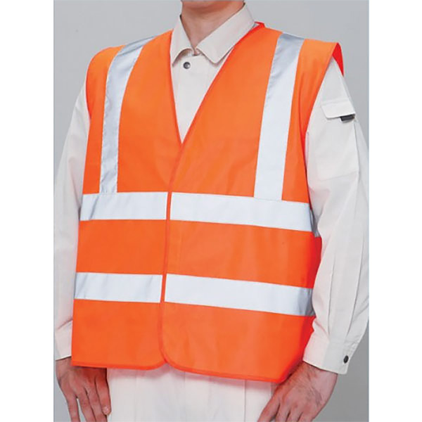ENベスト 379－94 蛍光オレンジ | 【ミドリ安全】公式通販