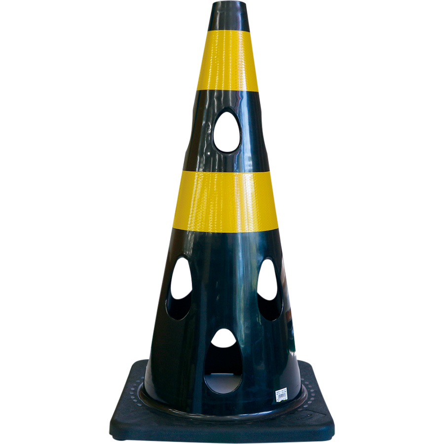 穴あきコーン CHRK－700BK ブラック | 【ミドリ安全】公式通販