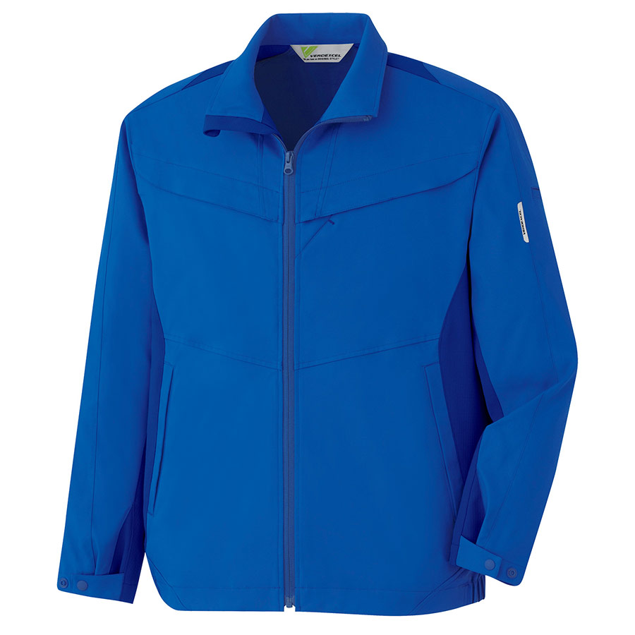 ハイストレッチブルゾン VE623 上 ロイヤルブルー | 【ミドリ安全