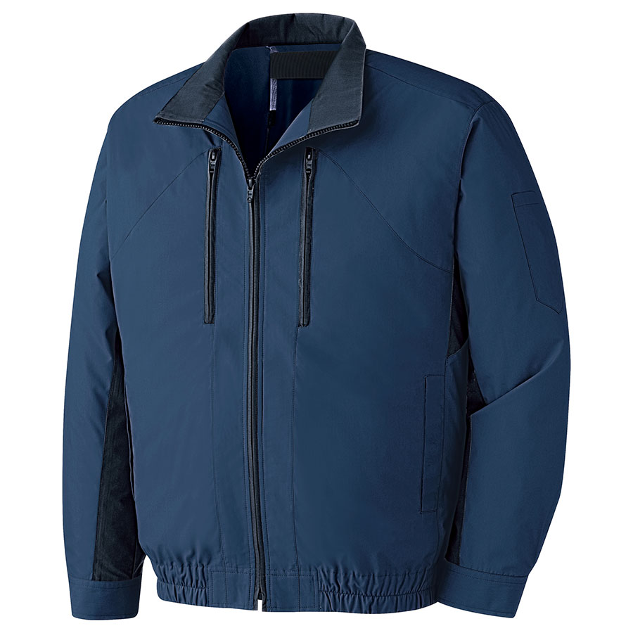 クールファン 長袖ブルゾン（ファン別売） WE67上 ネイビー