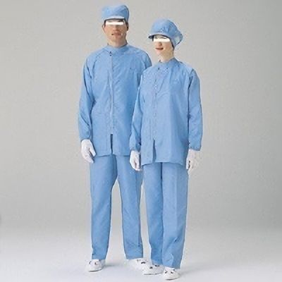 クリーンウェア 男子クリーンスラックス SM3202B 下 ブルー