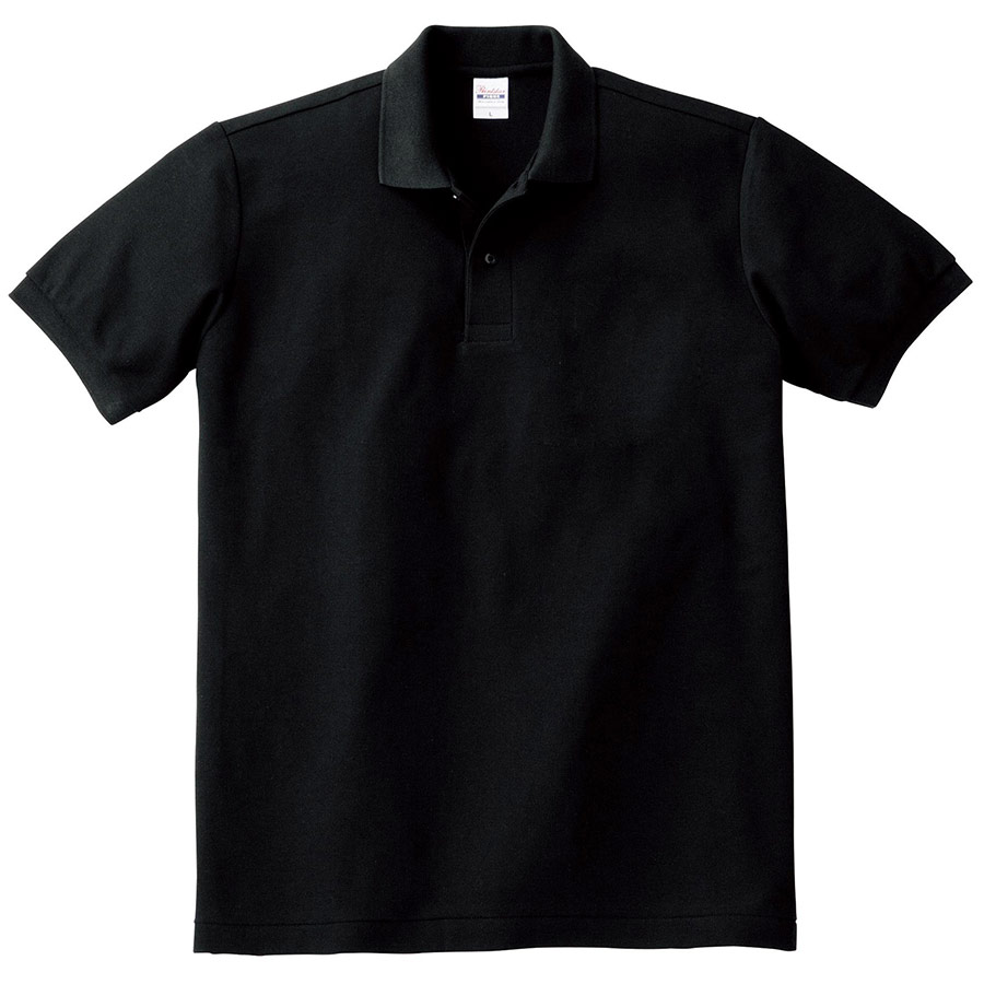 T／Cポロシャツ ポケット無し 00141－NVP 005 ブラック
