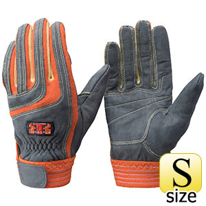 トンボレックス パラ系アラミド繊維製手袋 K－505R オレンジ L