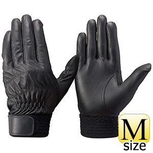 トンボレックス 大会・訓練用羊革手袋 R－MAX1BK 手の平当て無