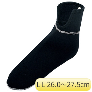 防寒 ウェットクラブ クロロプレンソックス アンクル FT－2502