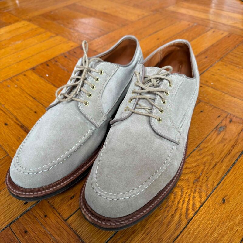 Alden D1634L Milkshake Suede Ranger Mocc | Alden Model Project