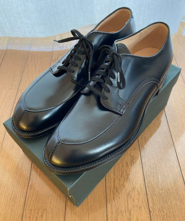 Alden 54411 Black Calfskin V-Tip Blucher | Alden Model Project