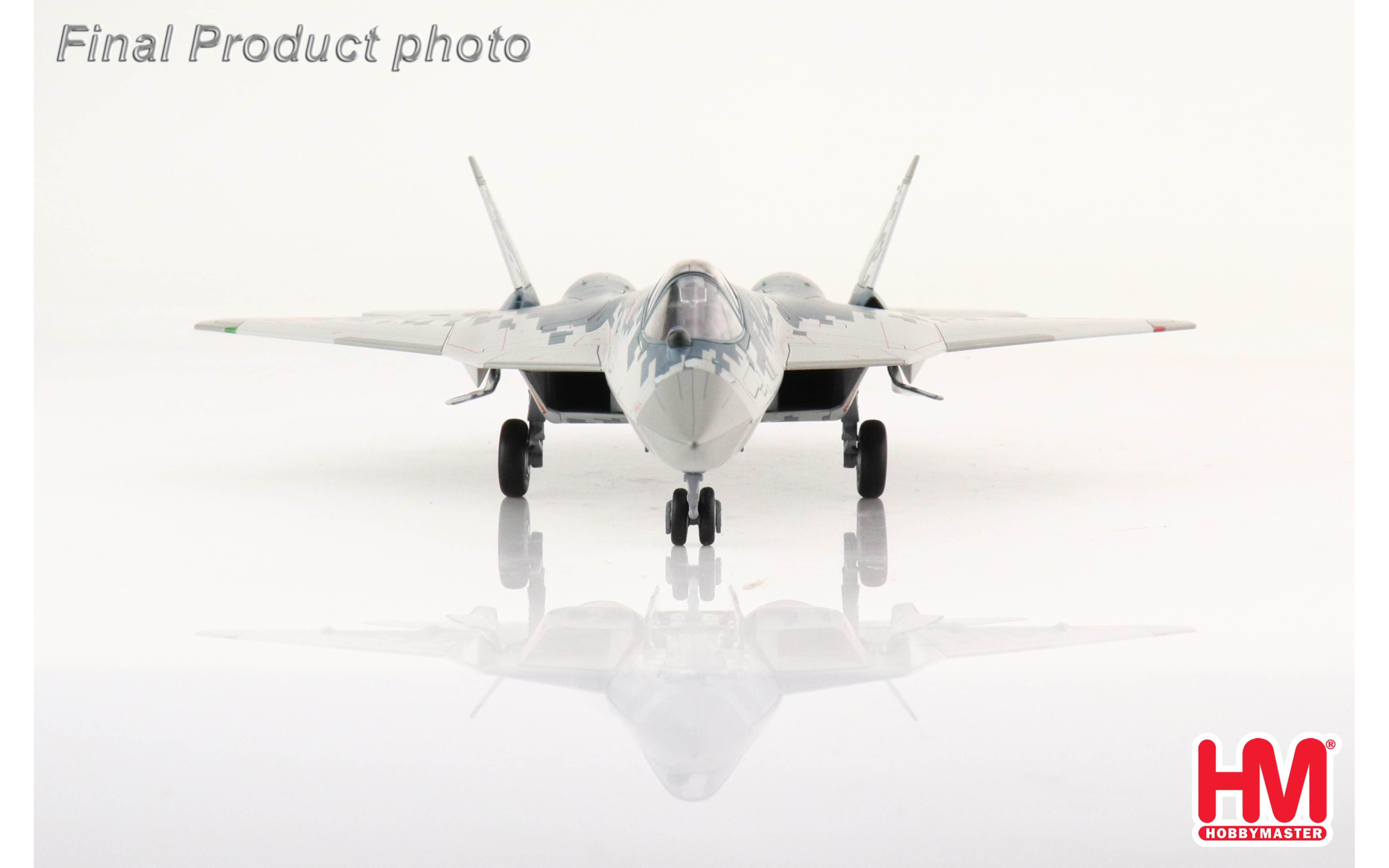 Su-57 Stealth Fighter Red 52, Russian Air Force, 2022 (with 4 x KH
