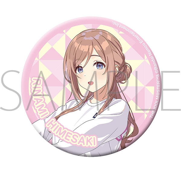 学園アイドルマスター 姫崎莉波 グリッター缶バッジに7個 ローソン