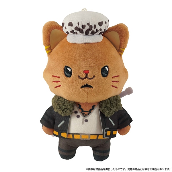 ONE PIECE FILM RED withCAT アイマスク付きぬいぐるみキーホルダー