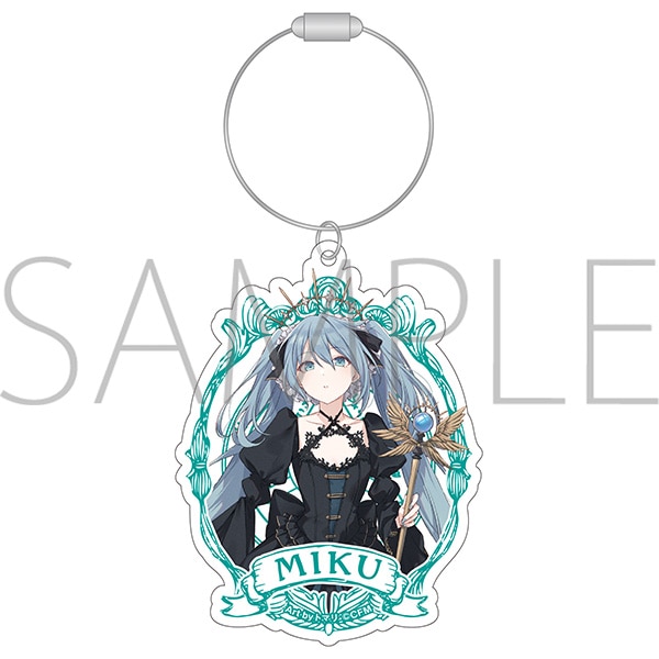 初音ミクシリーズ ワイヤーアクリルキーホルダー 魔法使い A 初音ミク