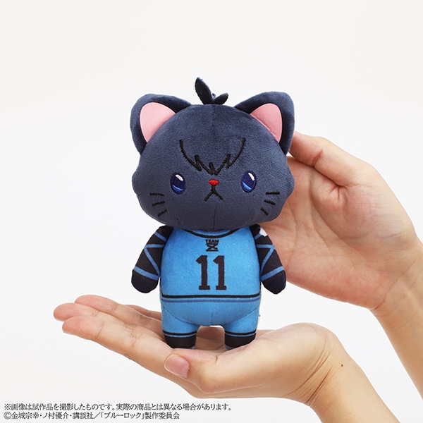 ブルーロック withCAT アイマスク付きぬいぐるみキーホルダー 御影 玲
