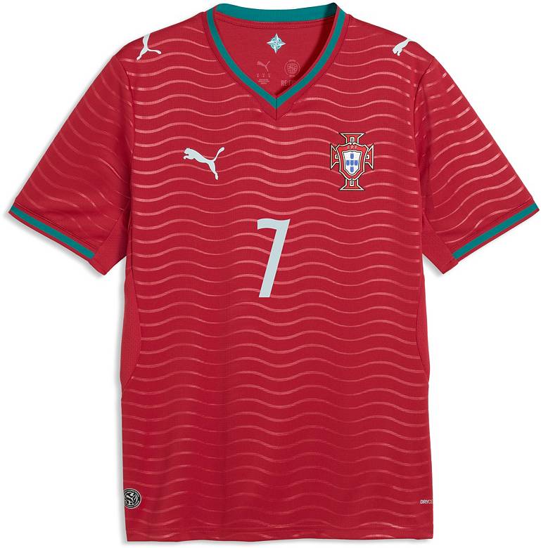 PUMA Adult Portugal Cristiano Ronaldo #7 2026 Home Replica Jersey