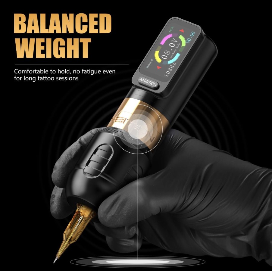 DHM TATTOO SUPPLY / 【Ambition】 Zetton Wireless Tattoo Machine