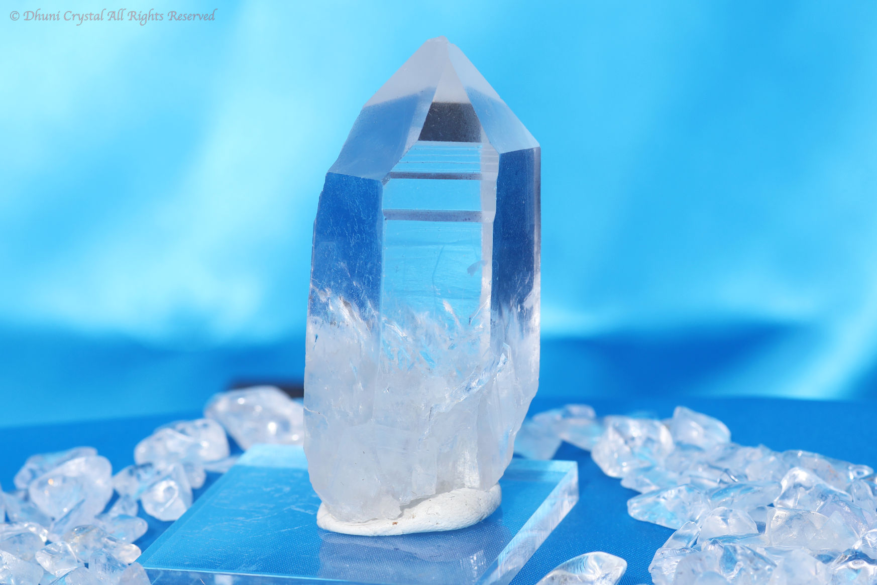 一点物】レムリアンシードクリスタル原石｜成長線が刻まれた高波動の