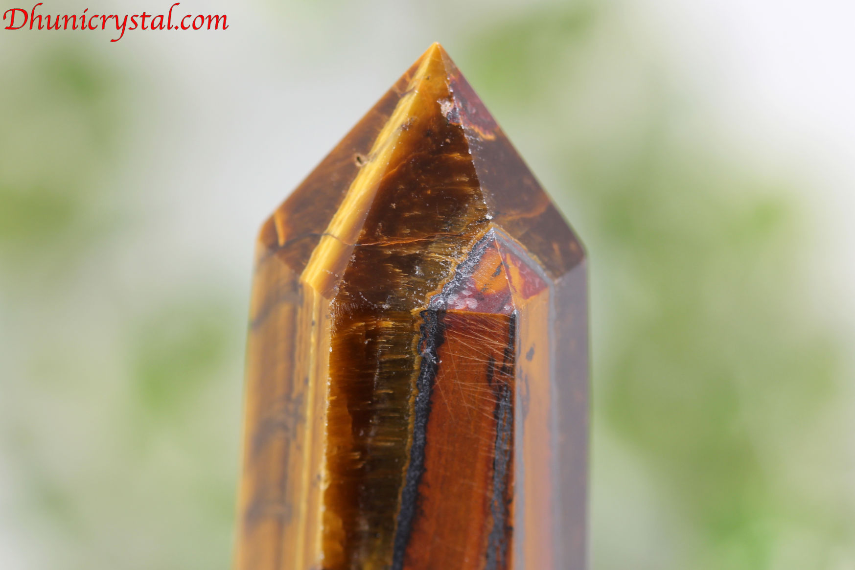 タイガーアイ/六角柱オベリスク(U171)