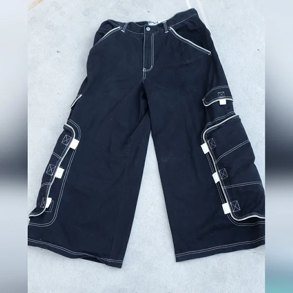 Macgear rave nylon pants 00s y2k Vintage 90s Y2K Mac Gear Nylon