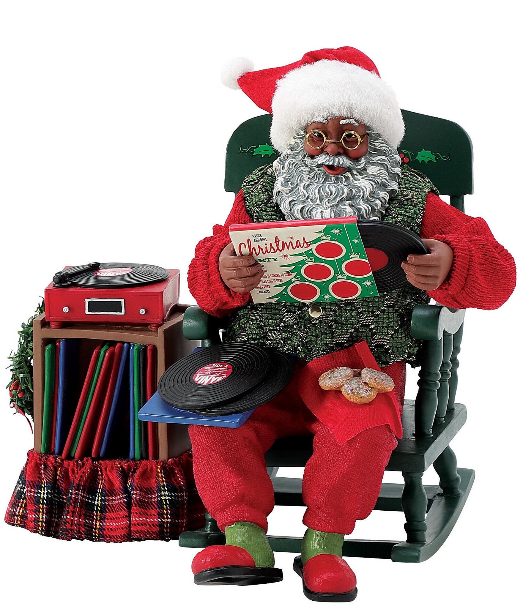 Possible Dreams Department 56 African American Santa Christmas