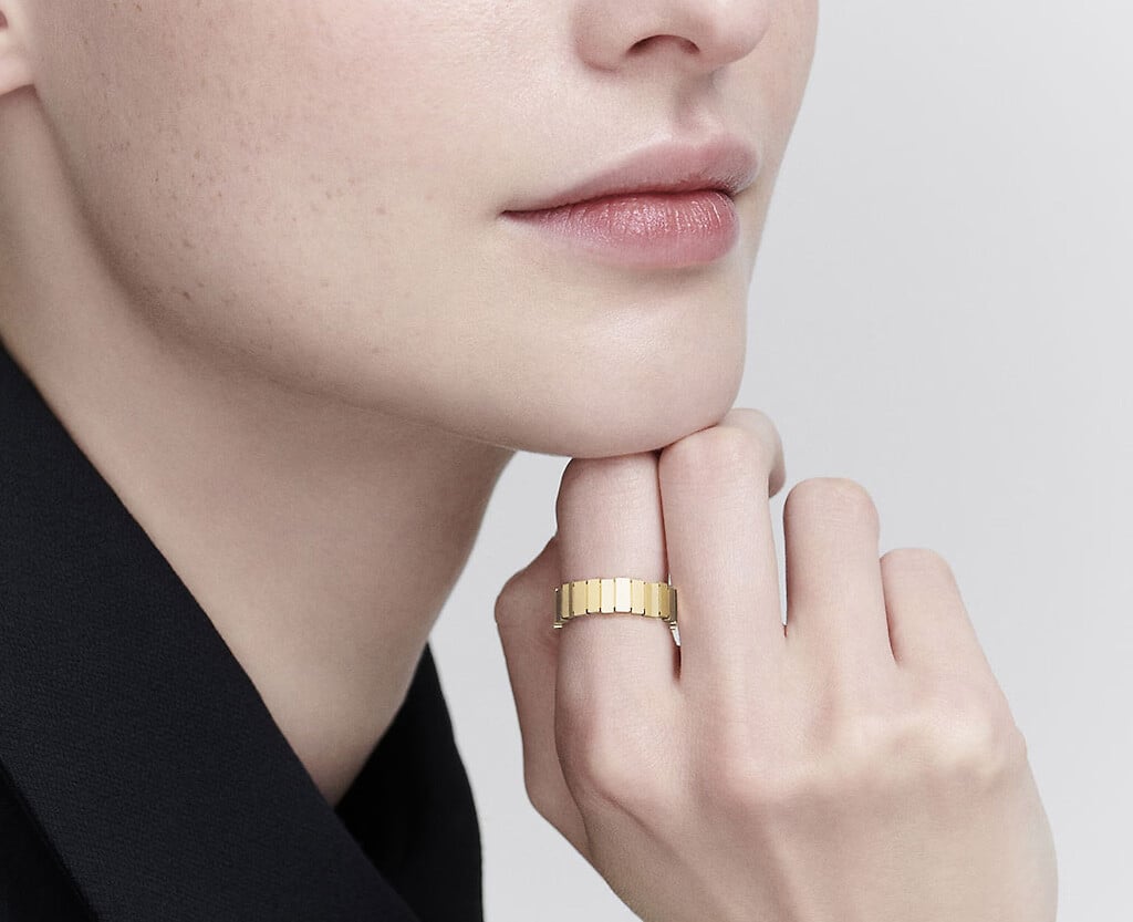 DIOR | Rose des Vents リング ピンクゴールド・ダイヤモンド・オニキス