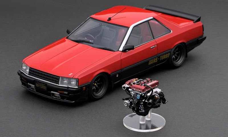 イグニッションモデル スカイライン 2000 RS-Turbo R30 レッド IG3434