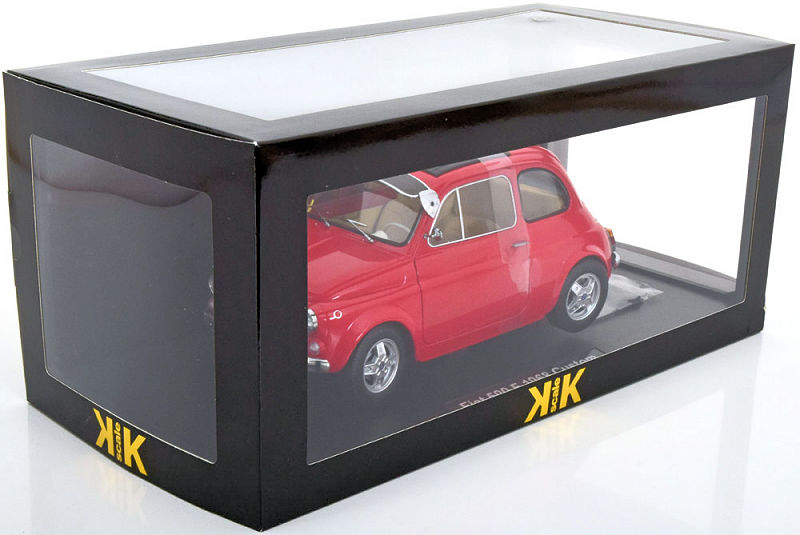 KK Scale new 1:12 Fiat 500 F Custom 1968 • DiecastSociety.com