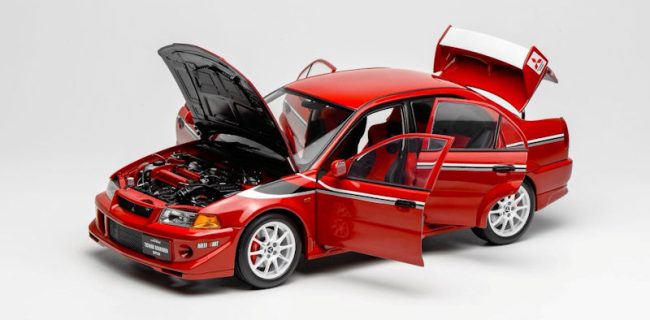MotorHelix Mitsubishi Lancer Evolution VI (6.5) • DiecastSociety.com