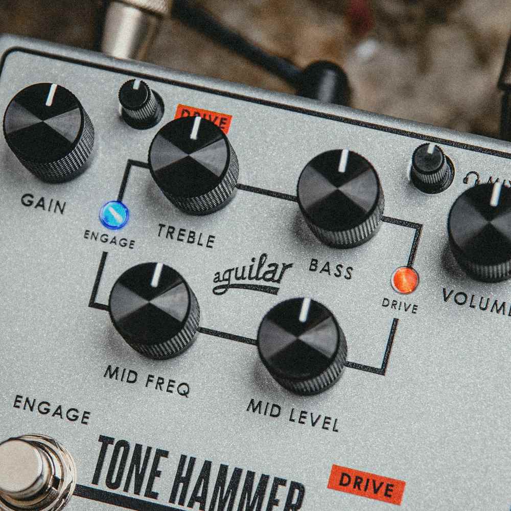 Aguilarからベースプリアンプ「TONE HAMMER V2」が発売。