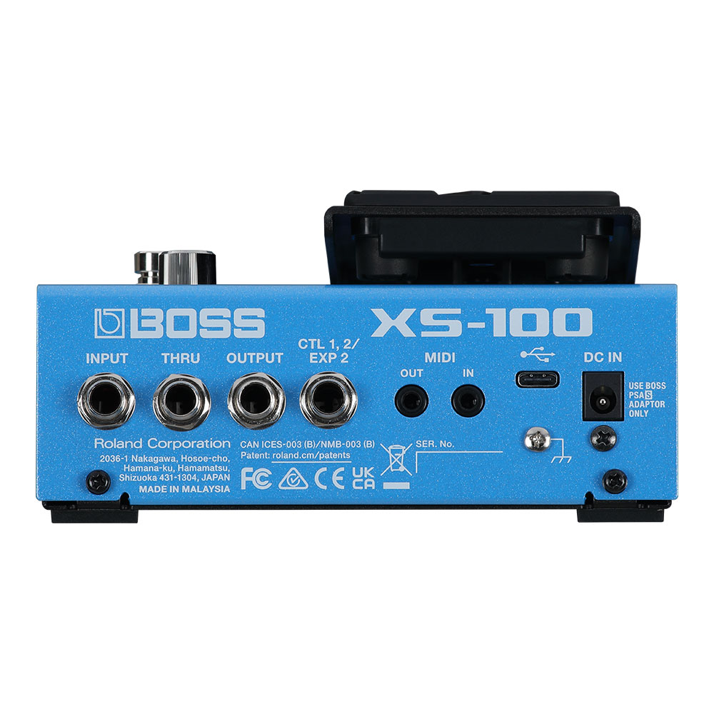 BOSSからピッチシフター「XS-1」「XS-100」の2機種が登場。