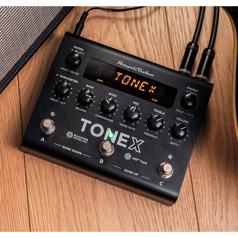 TONEX PEDAL バンドルソフト（amplitube5,tonex)使用可 TONEX Pedal