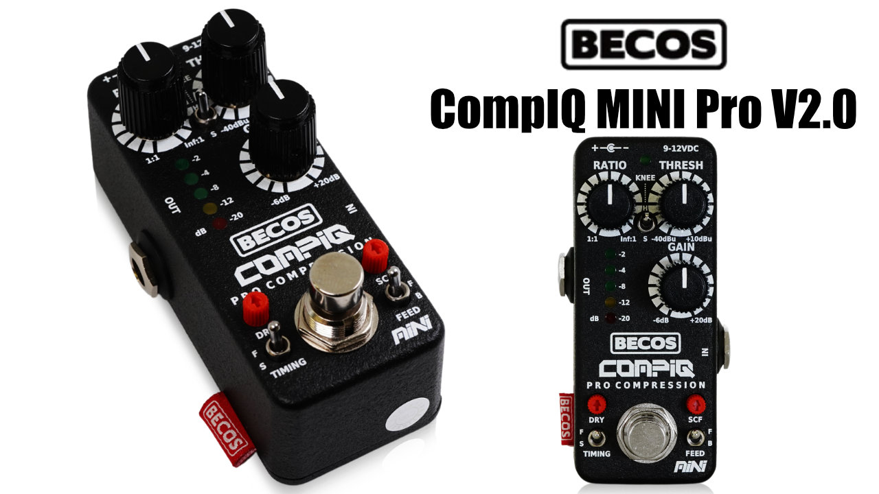 BECOSからミニサイズでハイクオリティなコンプレッサーが発売!