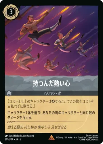 持つんだ熱い心 - ディズニーロルカナ日本語まとめ
