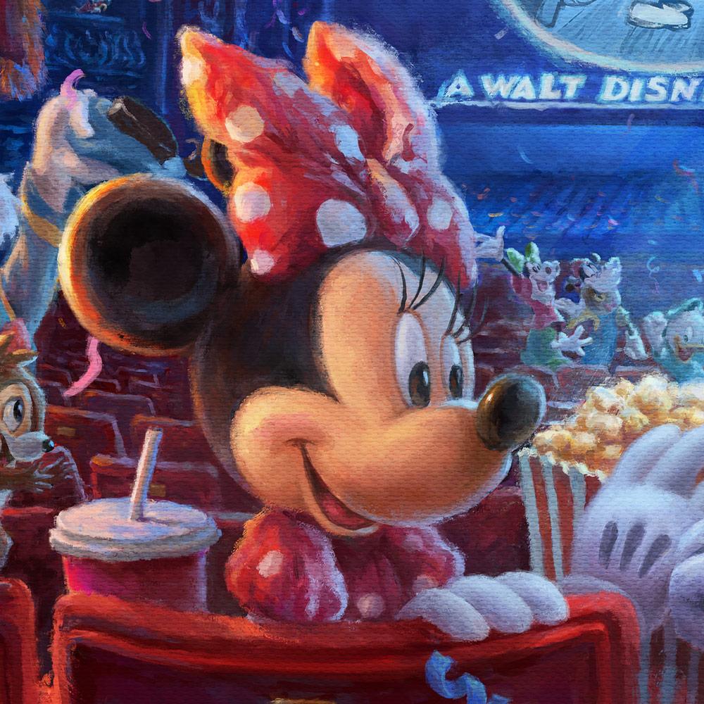 Disney 90 Years Of Mickey - Limited Edition By Thomas Kinkade