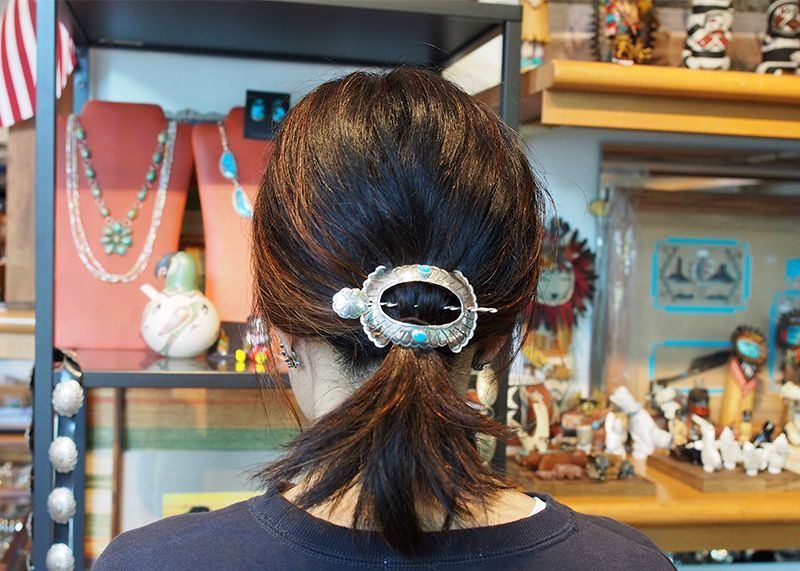 ヘアアクセサリーのNavajo スタンプワーク ヘアーアクセサリー
