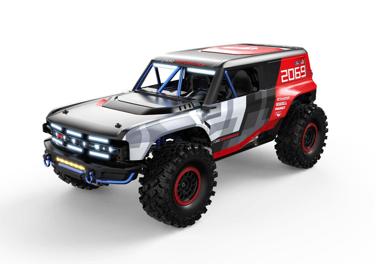 MJX Hyper Go H8PDC 1:8 RC Car Licensed Ford Bronco R Baja 1000