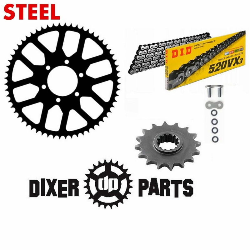 Chain Drive Kit 15/70 + DID Chain 520 VX3 – Kawasaki ZX6-R 636
