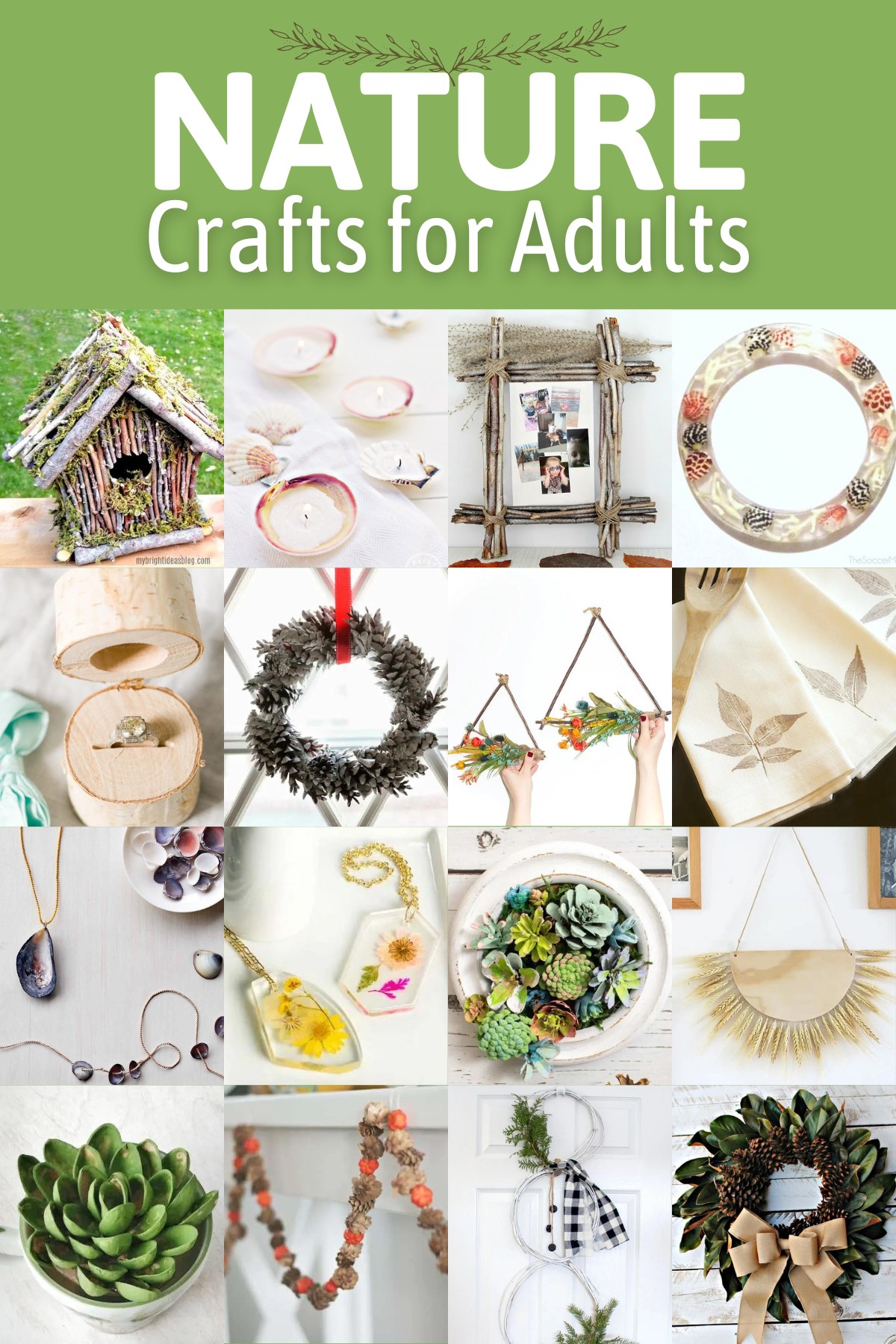 Nature Crafts for Adults: Celebrate the Simple Beauty of Nature
