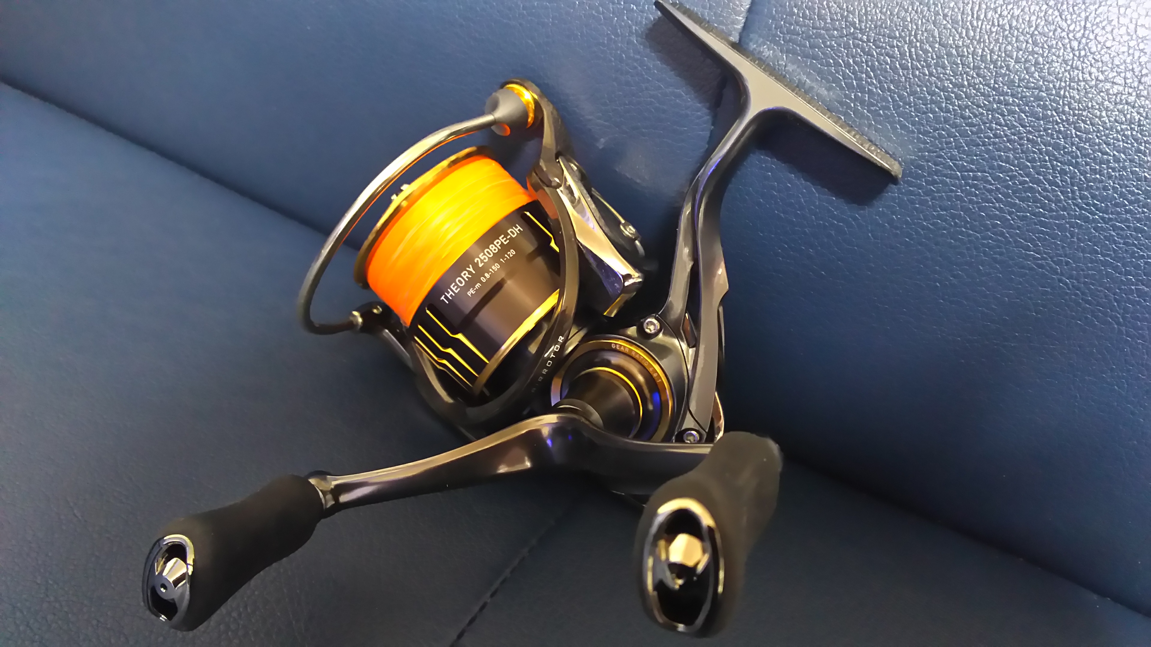 軽量高コストパフォーマンスリールセオリーTHEORY2508PE-DHをインプレ