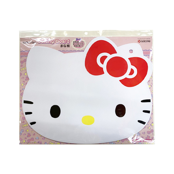 ハローキティ カッティングボード まな板 ホワイト-驚安の殿堂 ドン