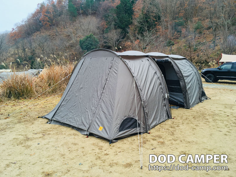DOD】カマボコテントクエ T5-577-GY【ギアレビュー】 | DOD CAMPER