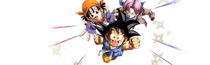 ドッカンバトル】『まだまだ続くアドベンチャー』孫悟空(GT)&パン(GT